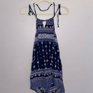 Printed Romper